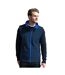 Mens core printable soft shell bodywarmer navy/royal blue Result-2