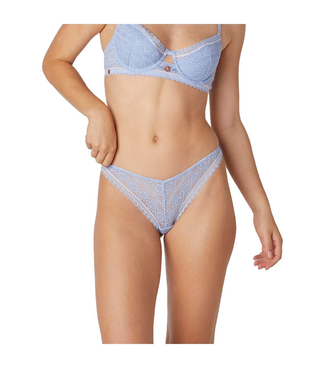 Tanga brésilien bleu Cha Cha Cha-2