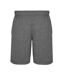 Mens Cotton Blend Casual Jersey Shorts Charcoal Slazenger-3