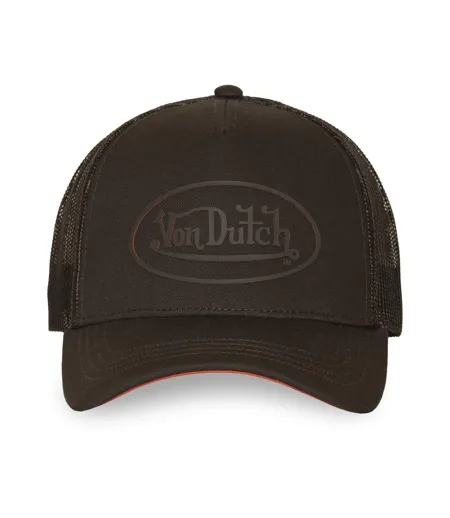Casquette baseball filet avec print Rubber 3D Log24 Vondutch