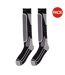 Lot De 2  Chaussettes De Ski Meribel Homme Noir Nevica-1