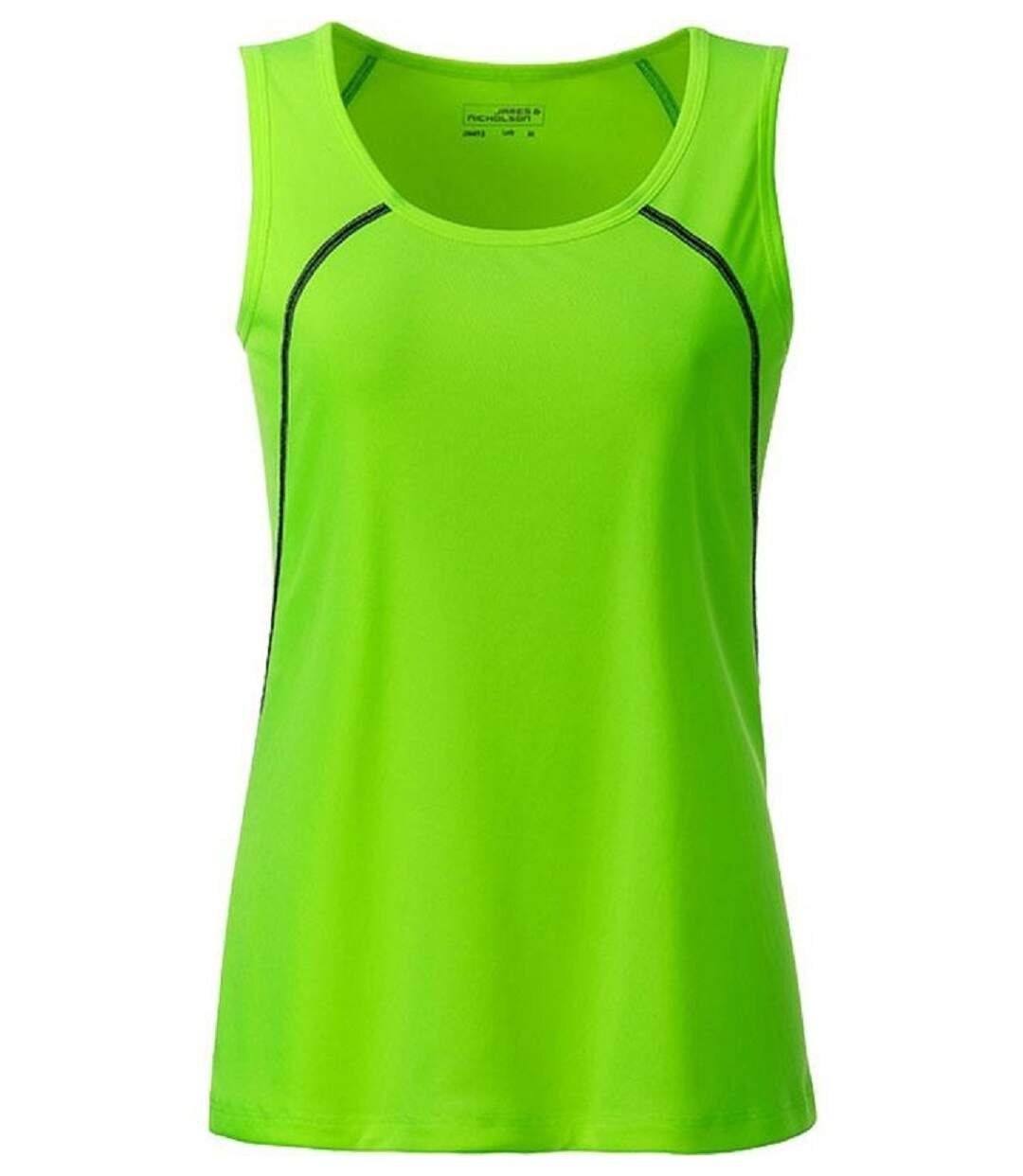 Débardeur running respirant - Femme - JN493 - vert vif