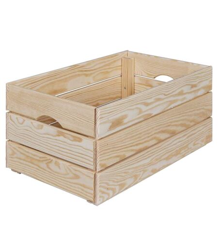 Cagette en Bois Silver 65cm Naturel
