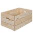 Cagette en Bois Silver 65cm Naturel-1
