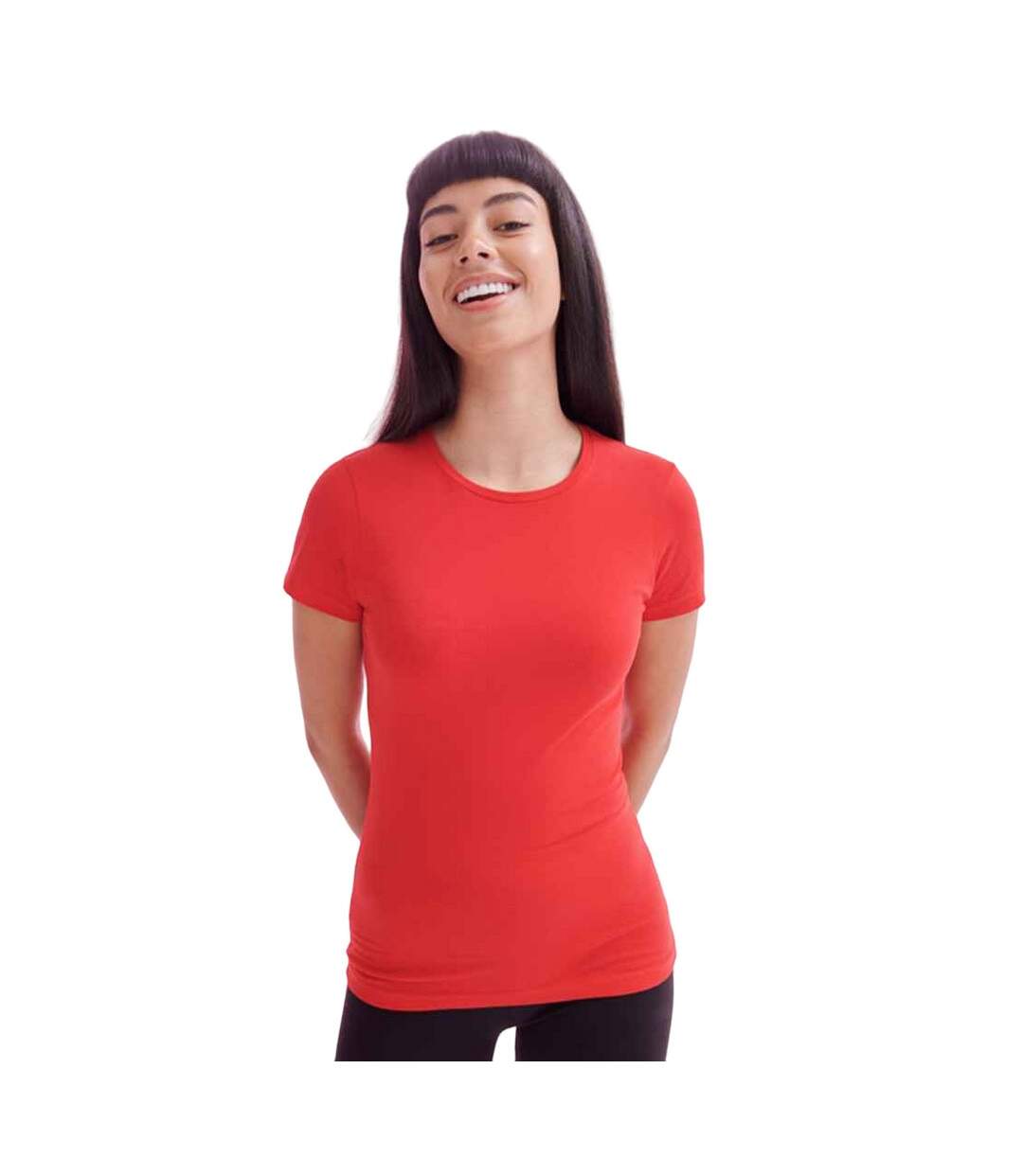 T-shirt feel good femme rouge SF