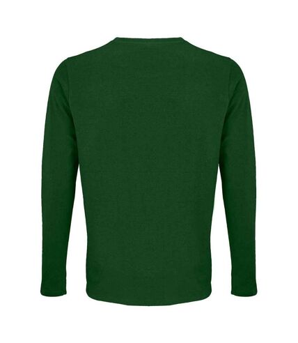 T-shirt manches longues imperial homme vert bouteille SOLS SOLS