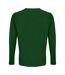 Mens imperial long sleeve t-shirt bottle green SOLS