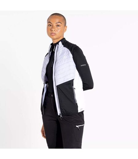 Womens/ladies Surmount Ii Gilet Cosmic Sky Black Dare 2B