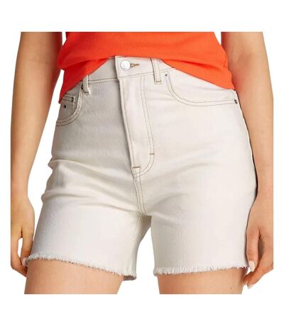 Short ecru femme tommy hilfiger mom - 26