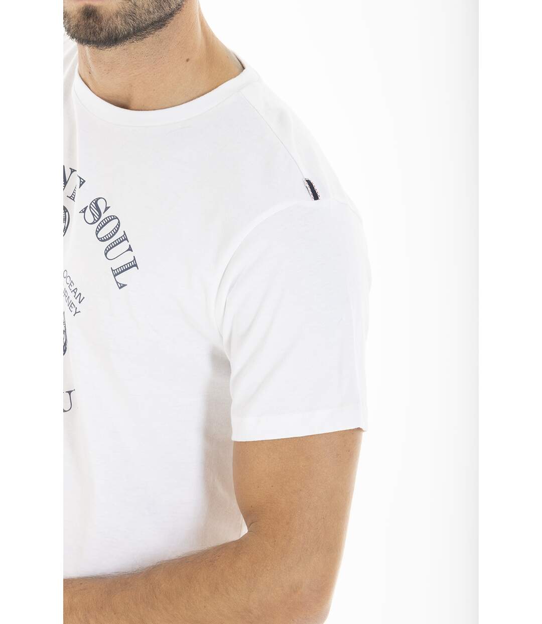 T-shirt yachting CAI BLANC-1