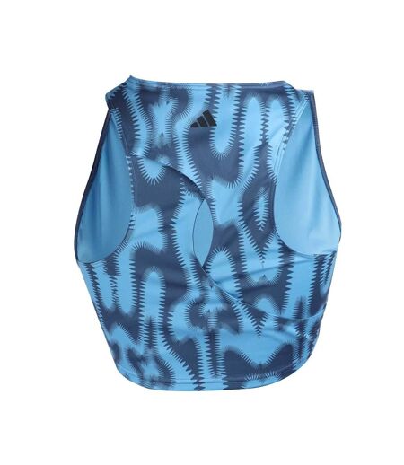 Débardeur Yoga Studio Femme Bleu Adidas