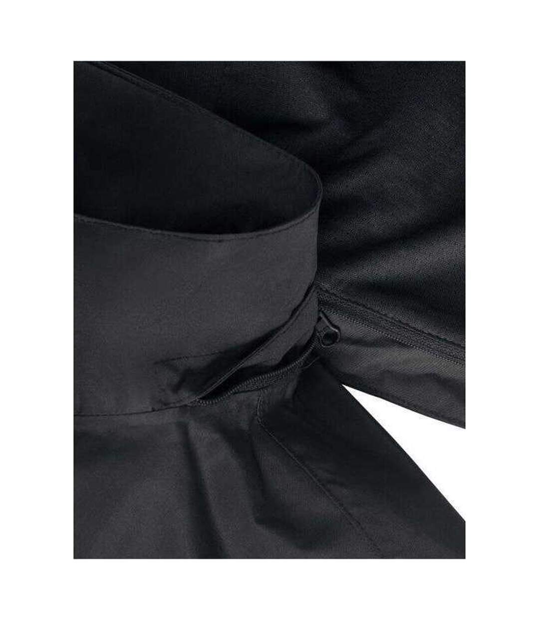 Veste Unie À Capuche Ajustable Et Amovible Essential Homme Noir Russell-4