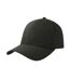 Casquette De Baseball Pitch Noir Atlantis Headwear-1