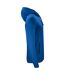 Mens Classic Full Zip Hoodie Royal Blue Clique-4