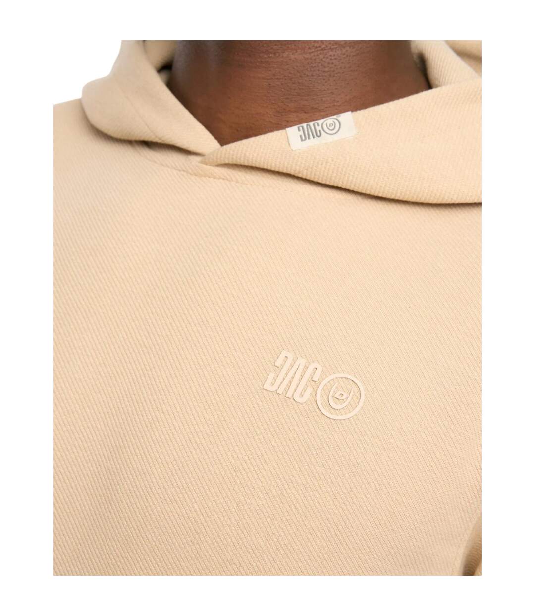 Sweat À Capuche Hannings Homme Beige Gris Duck And Cover-4