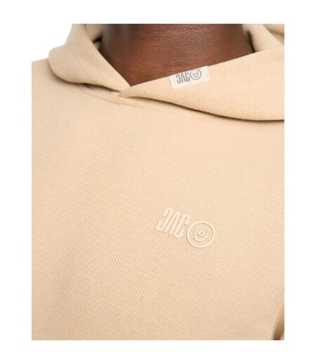 Sweat À Capuche Hannings Homme Beige Gris Duck And Cover