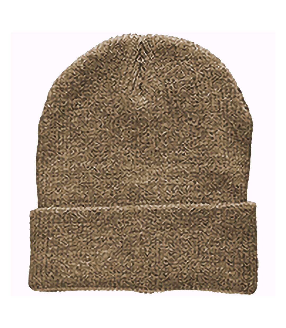 Beechfield Heritage Adults Unisex Premium Plain Winter Beanie Hat (Heather Oatmeal) - UTRW2023