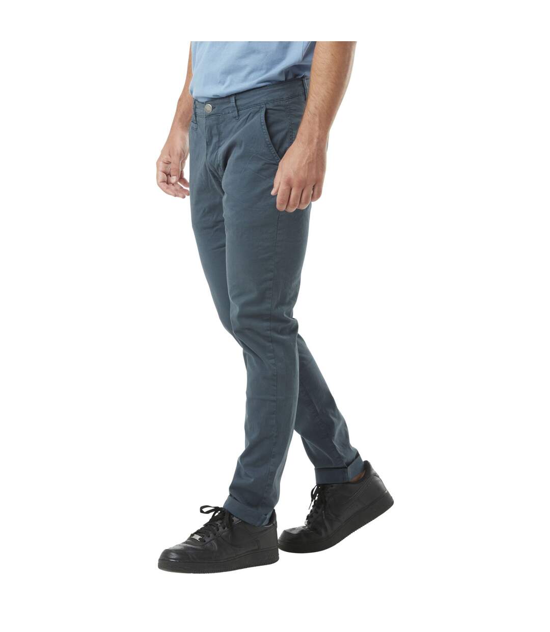 Pantalon chino homme écusson brodé dans le dos en coton Coast Vondutch-4