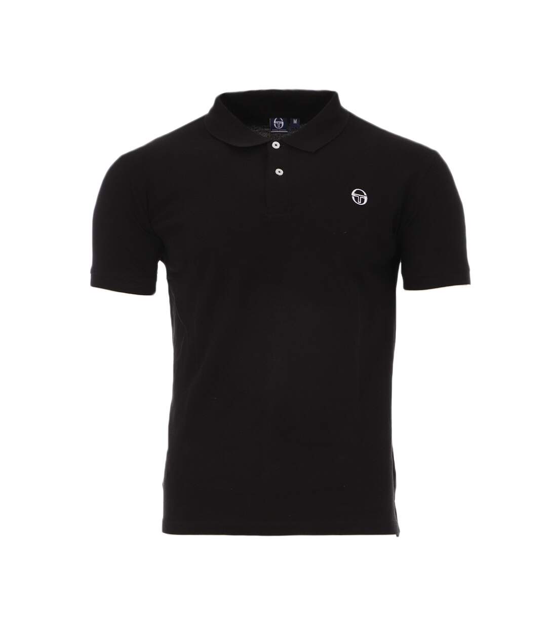 Polo Noir Homme Sergio Tacchini Iconic