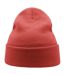 Unisex Adult Wind Recycled Cuffed Beanie Off Red Atlantis-3