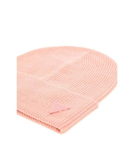 Bonnet Motif/style Logo Femme Rose Clair Guess