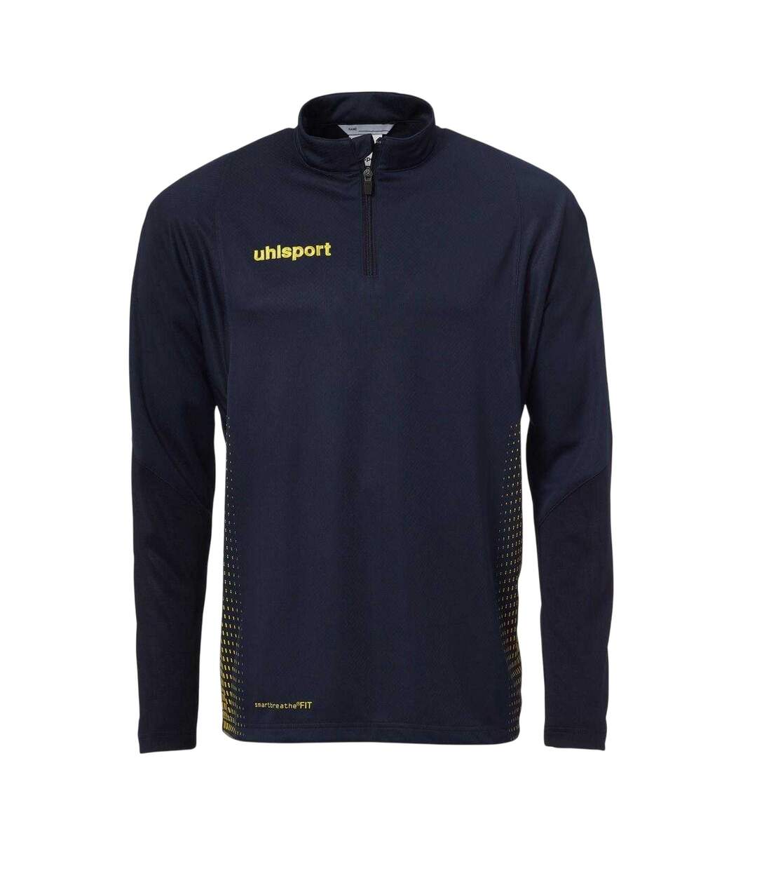 Sweat Homme Bleu Marine Jaune UHL Sport-2