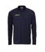 Sweat Homme Bleu Marine Jaune UHL Sport-2
