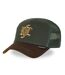 Casquette trucker uni filet logo brodé visière suédine English Pub Rock'n Free Life-1