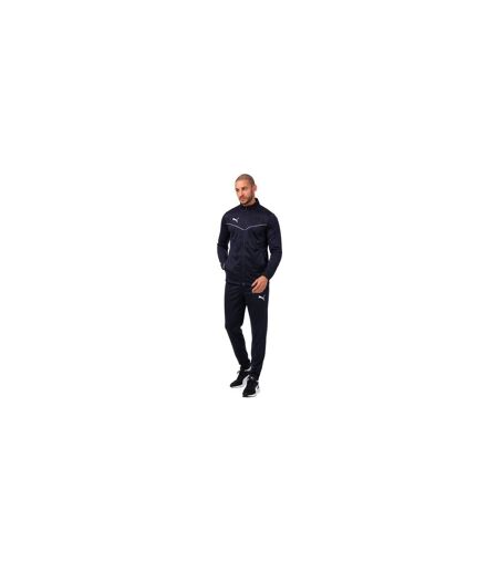 Mens Team Rise Moisture Wicking Regular Training Jacket Navy Puma
