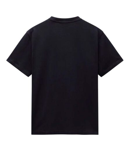 Mens Box Logo T-shirt Black Napapijri