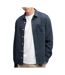 Surchemise bleu chiné homme superdry twill-1