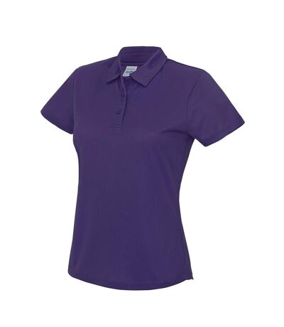 Awdis Womens/Ladies Moisture Wicking Lady Fit Polo Shirt (Purple) - UTPC7265