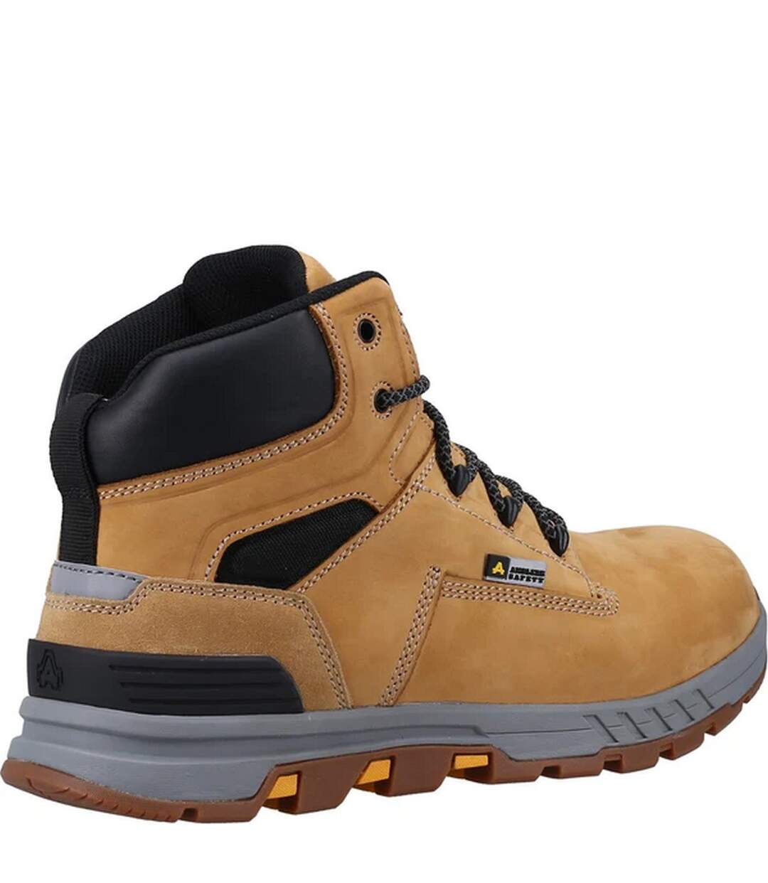 Bottines de sécurité as261 crane homme jaune Amblers-2