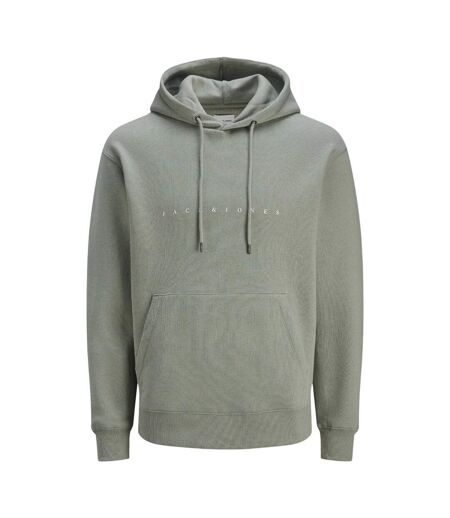 Mens Star Plus Hoodie Green Jack And Jones