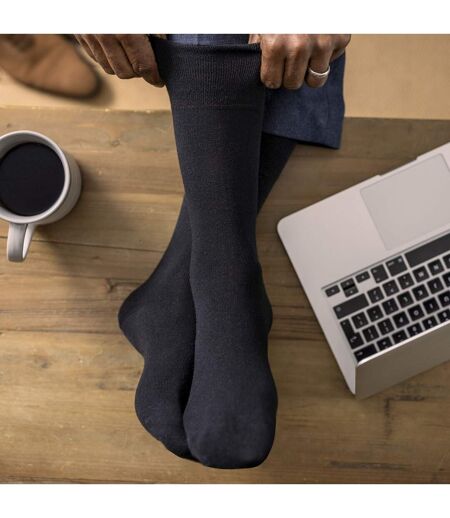 6 Pack Mens Non Elastic Soft Top Cotton Diabetic Socks
