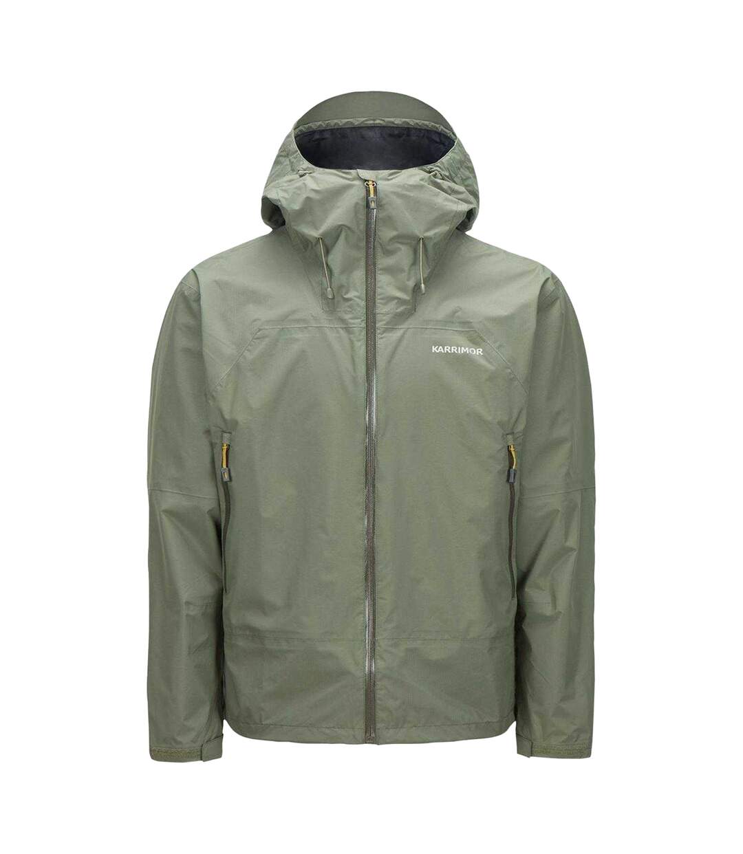 Mens Hot Rock Weathertite Waterproof Jacket Dusty Olive Karrimor-1