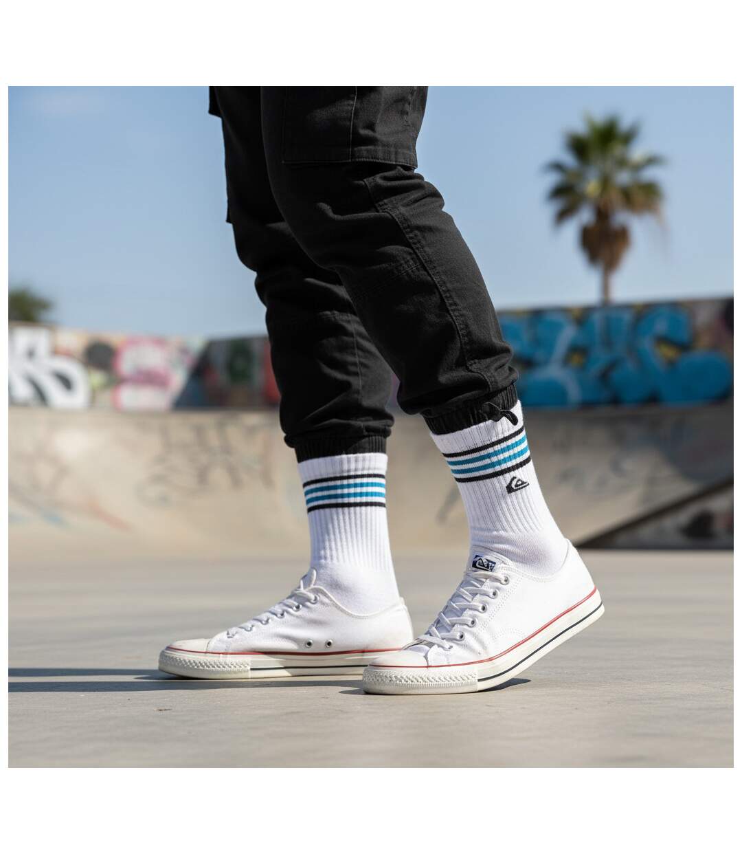 Quiksilver Pack de Chaussettes Homme Crew  Lot 6 Paires Regular Lifestyle-2