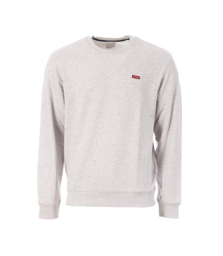 Sweat Gris Homme Guess Patch - M