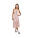 Womens/ladies Floral Spaghetti Strap Slip Dress Multicoloured Daisy Street-2