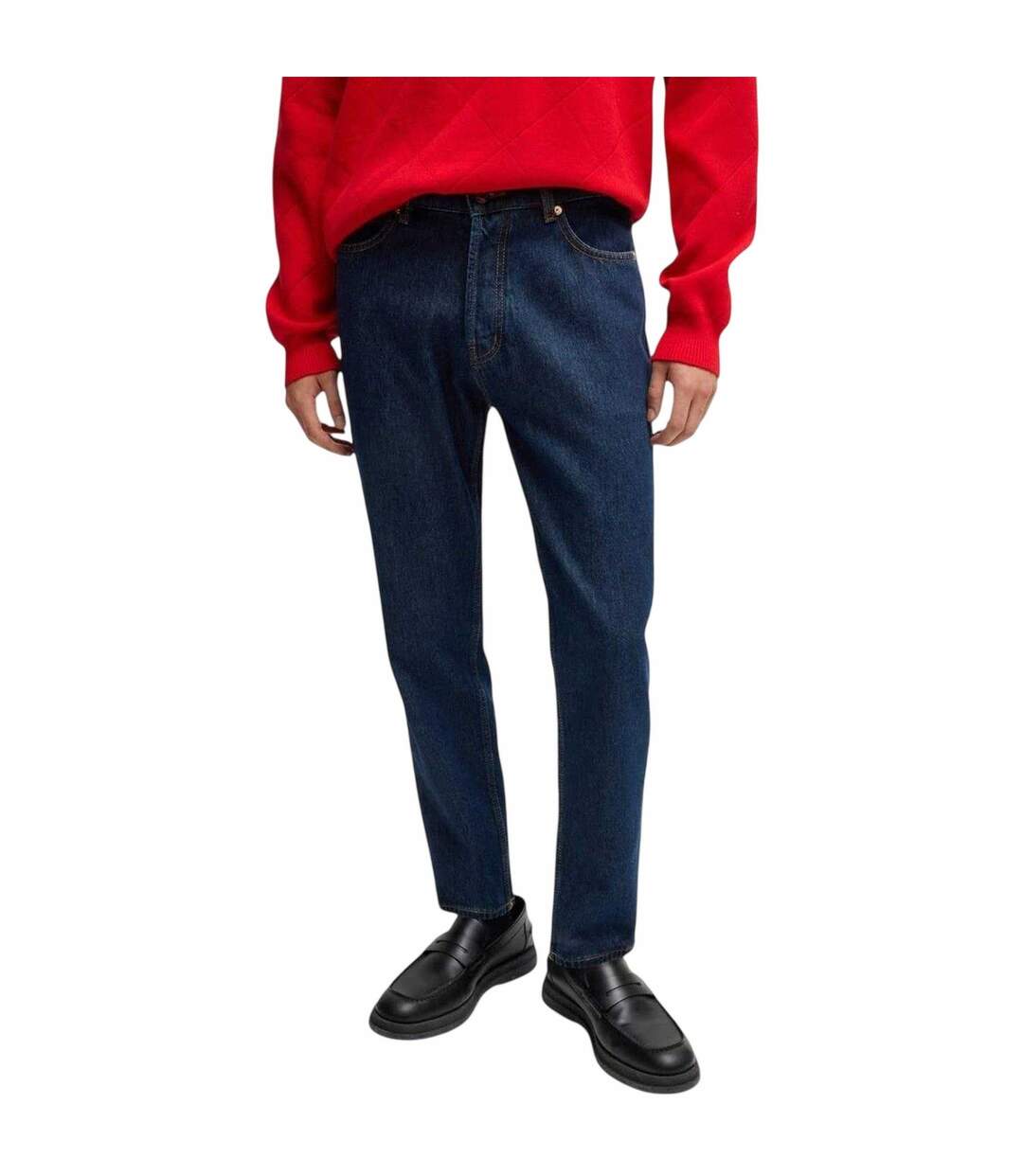 Jean Homme Bleu Marine Hugo-1
