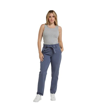 Pantalon Loren Femme Bleu Marine Animal