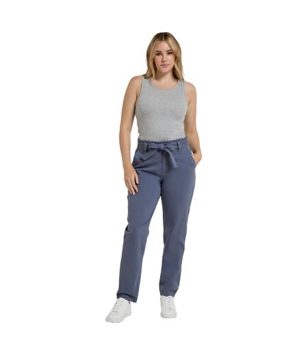 Pantalon Loren Femme Bleu Marine Animal