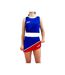 Short De Boxe Et Débardeur Femme Rouge BoxFit-3