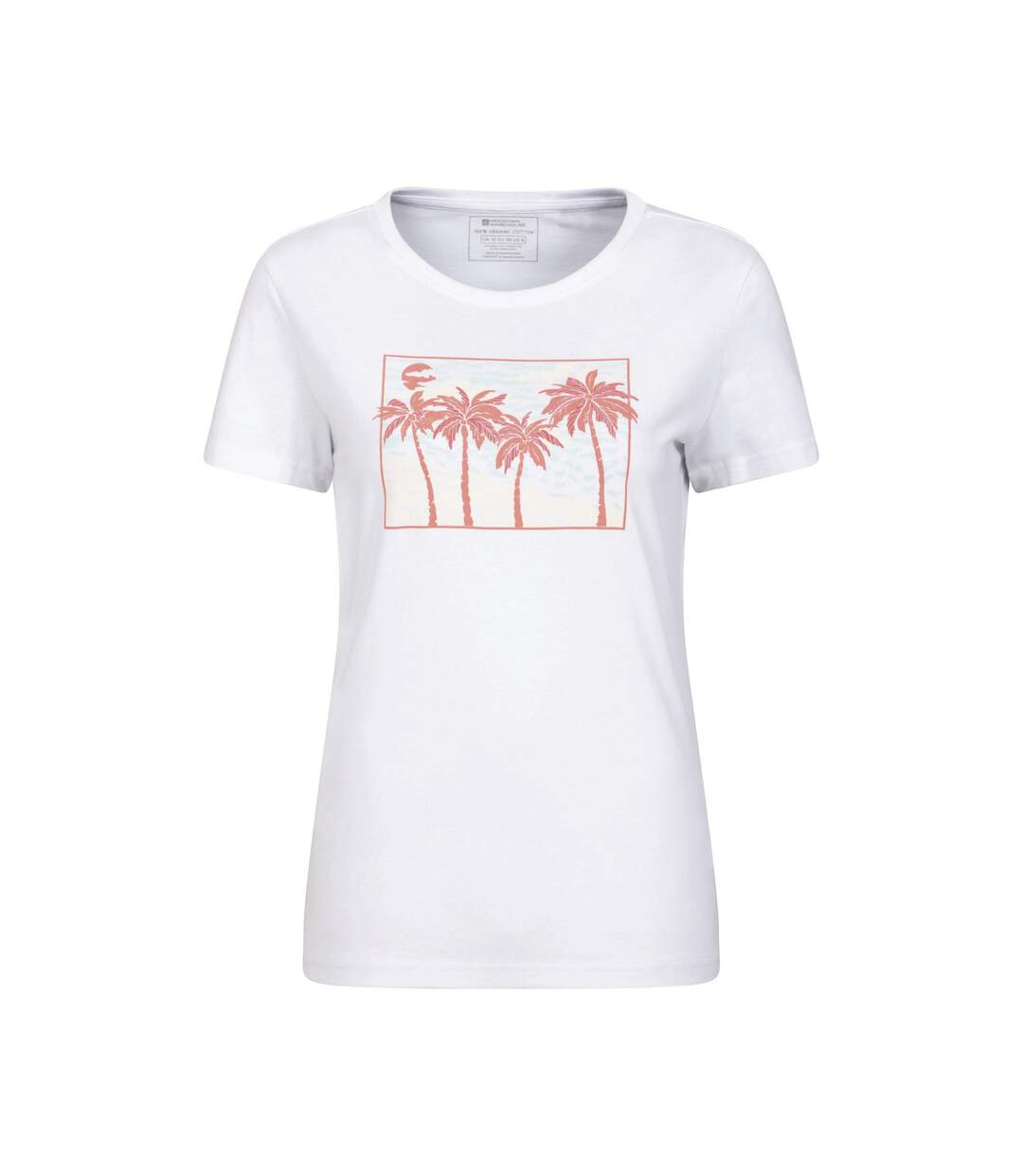 T-shirt femme blanc Mountain Warehouse-1