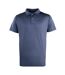 Unisex Adult Coolchecker Pique Polo Shirt Navy Premier-1