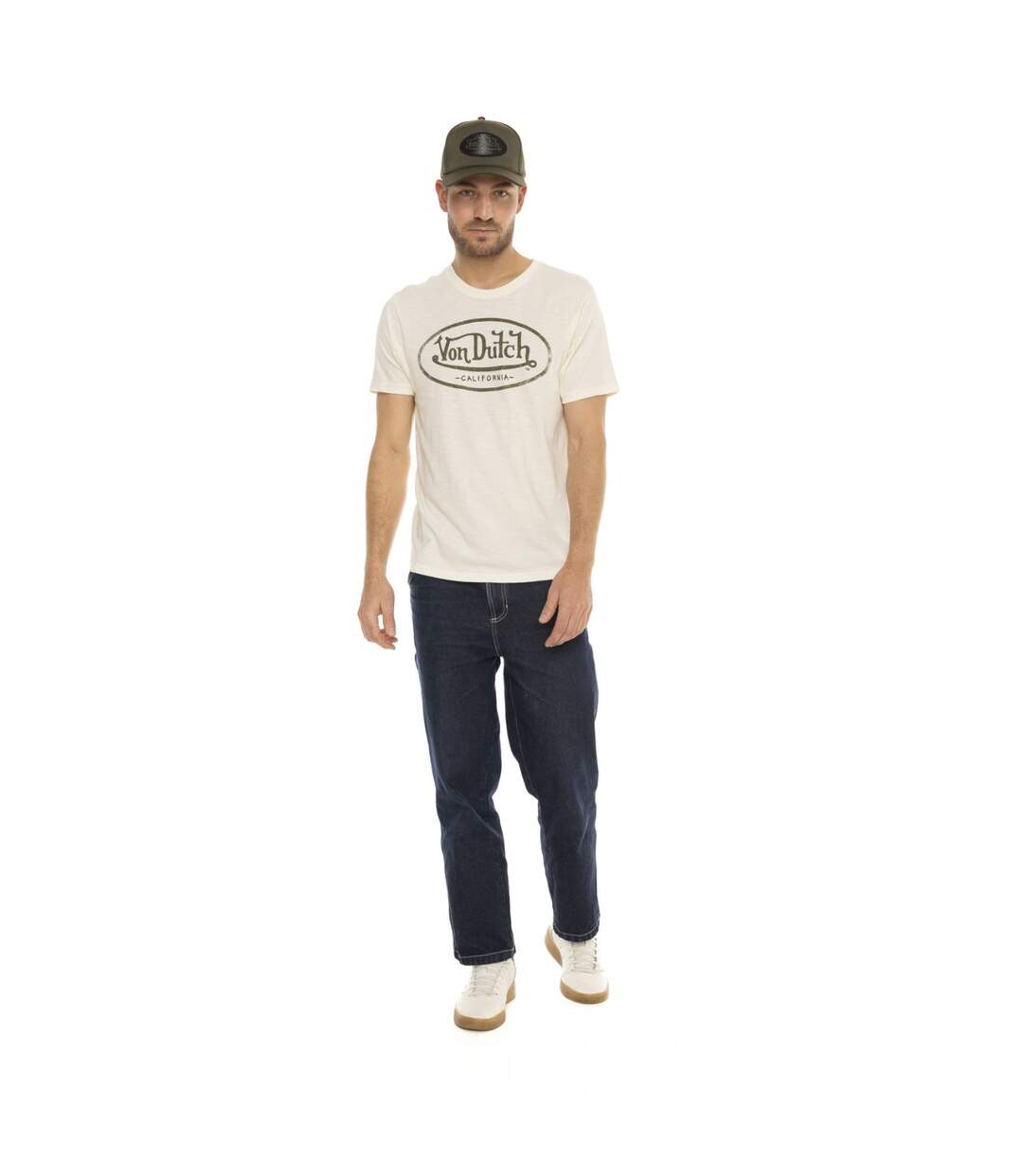 TEE SHIRT VON DUTCH JERSEY SLUB AVEC PRINT DEVANT Vondutch-3