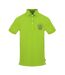 Polo Manches Courtes Motif/style Union Jack Homme Vert Clair Vif Aquascutum-1