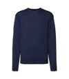 Russell Collection Mens Crew Neck Knitted Pullover Sweatshirt (Denim Marl) - UTRW6079