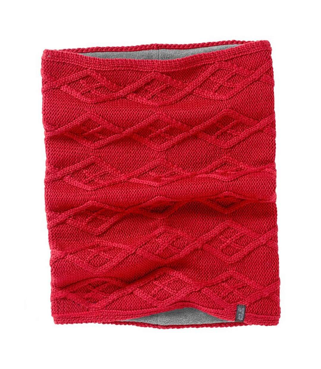 Snood tricoté femme taille unique rouge Jack Wolfskin-1