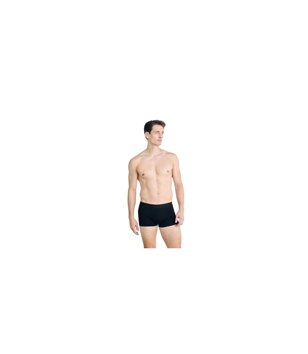 Lot De 3  Boxers Motif/style Logo Homme Noir Boss-1